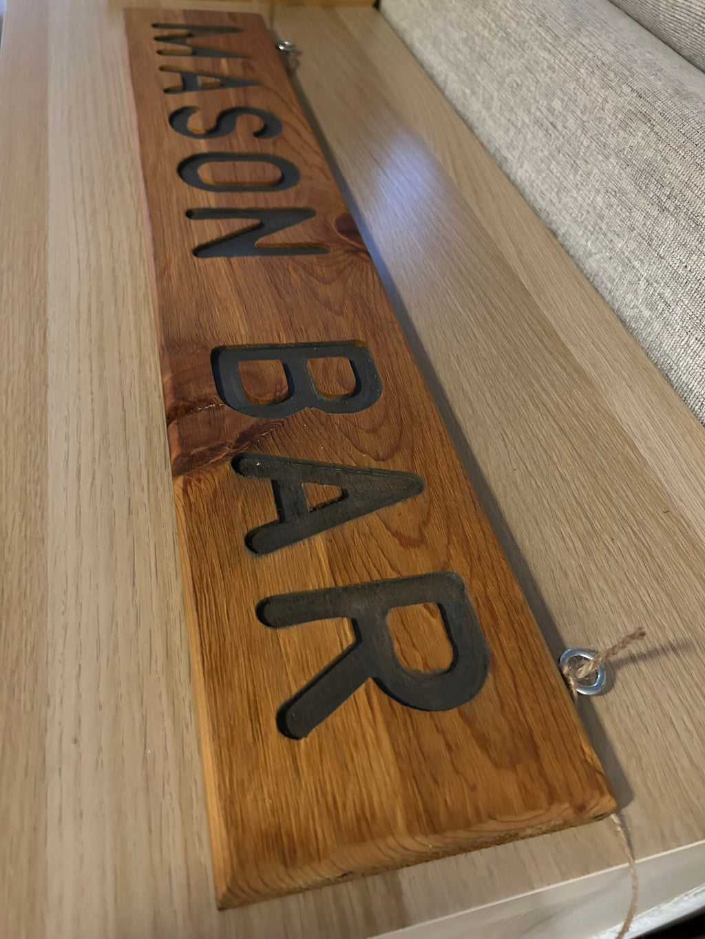 Custom Name Wood Sign