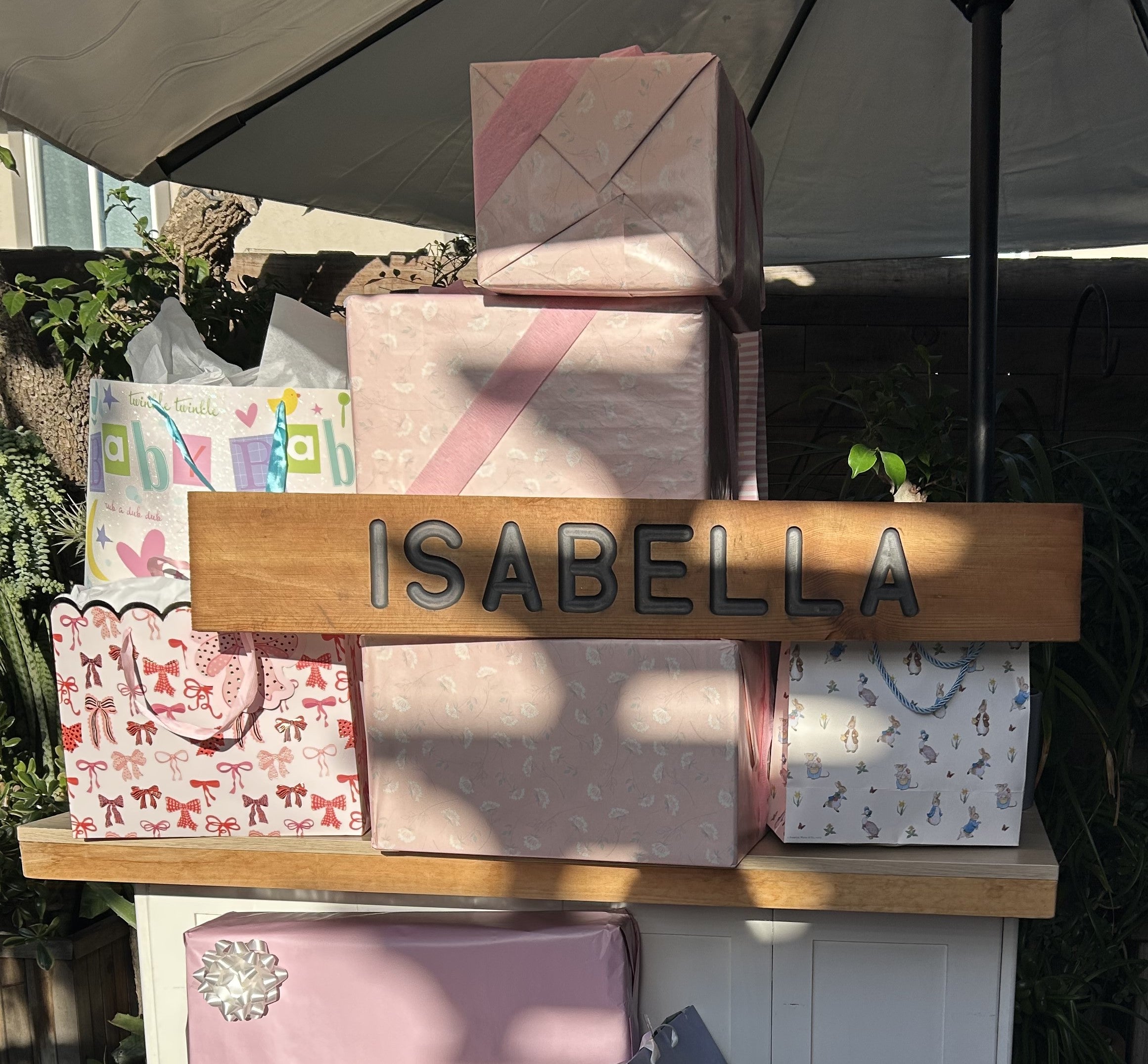 Custom Name Wood Sign